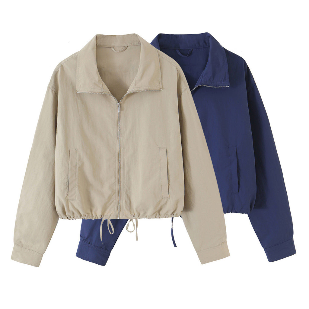 Collar zipper jacket