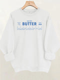 Round neck fleece hoodie