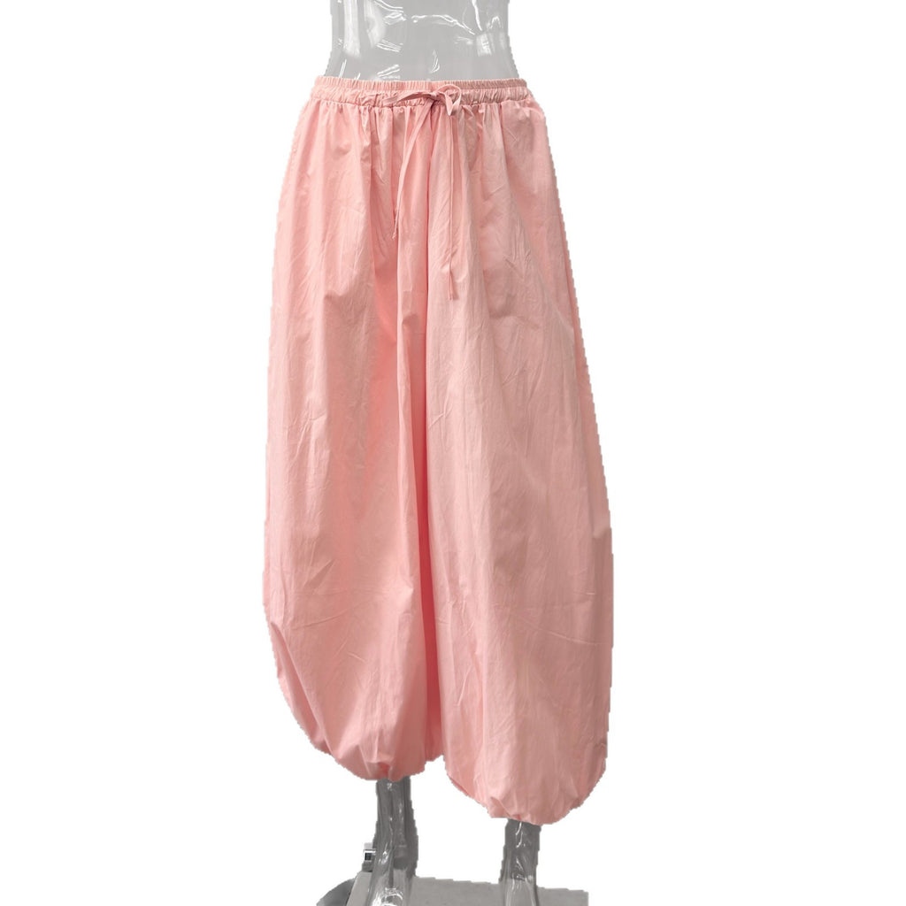 Casual sports lazy balloon shaped pants