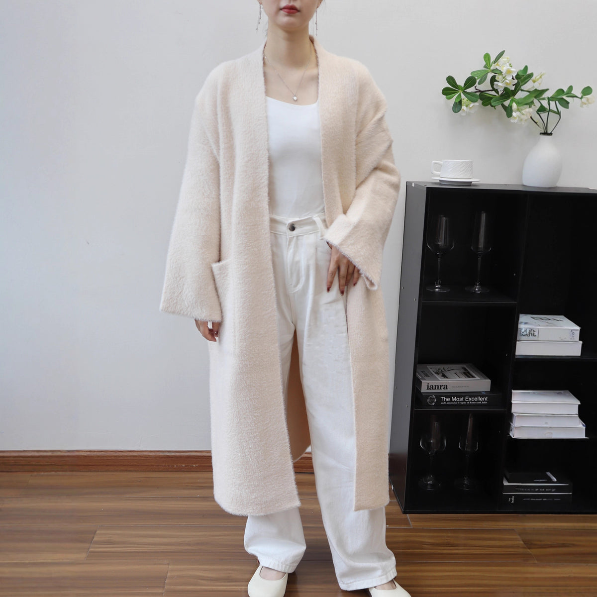 Long loose sweater