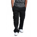 Men's Casual Vintage Cargo Pants Multi-pocket Loose Fit Straight Leg Tapered Long Trousers