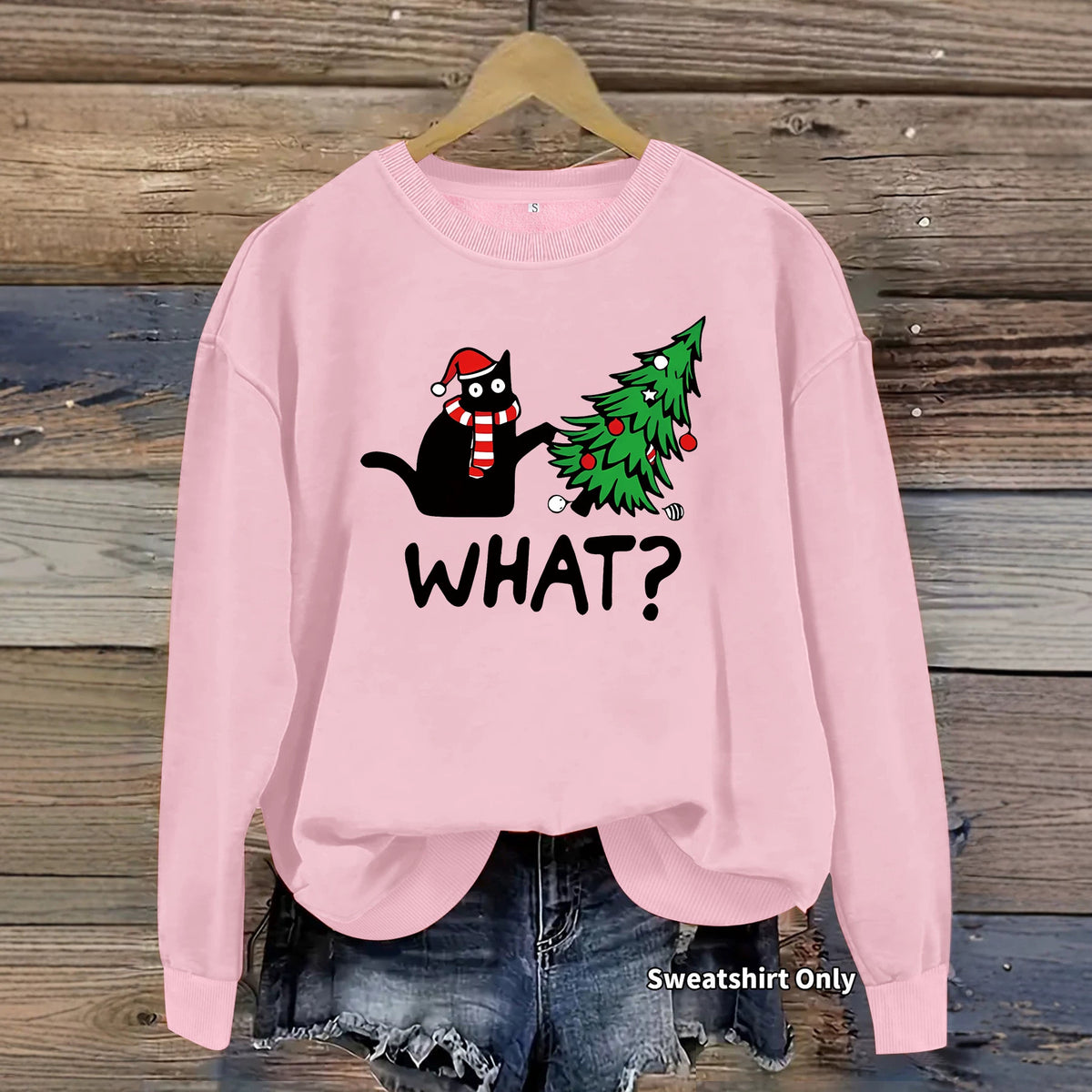 Round neck hoodie for women