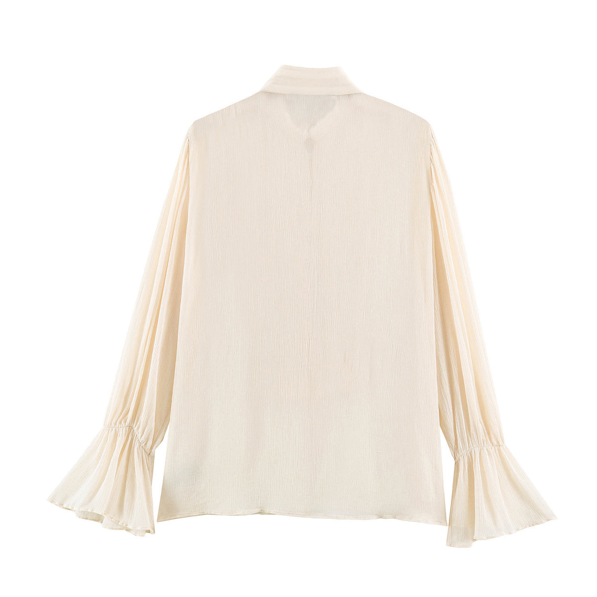 Rope knot long sleeved shirt