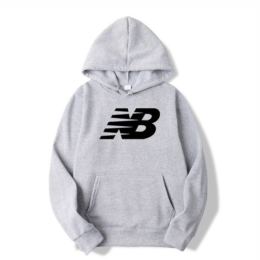 Unisex Hoodie Casual Fleece Printed Hooded Sweatshirt Sportswear