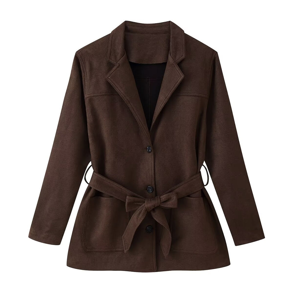 Collar waistband jacket