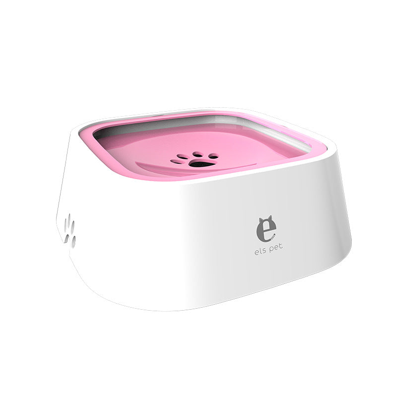Non wet mouth floating bowl pet bowl