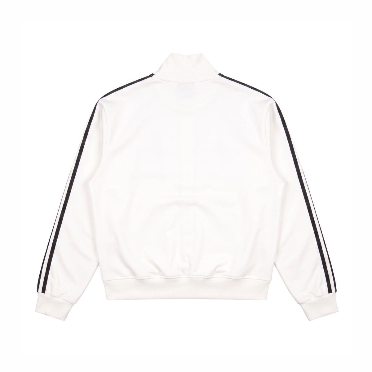 Sporty Side Stripe Open Front Stand Collar Loose Casual Hoodie
