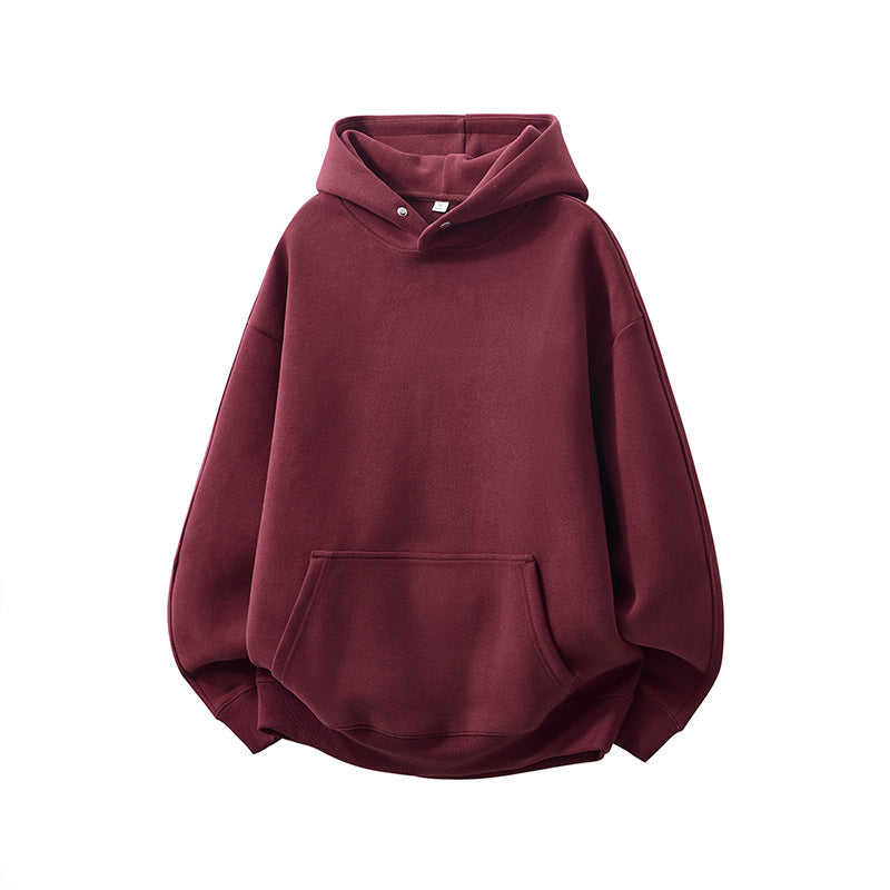 Men's Heavyweight Pullover Hooded Sweatshirt Relaxed Fit Casual Top