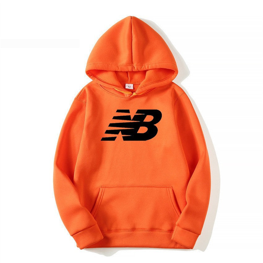 Unisex Hoodie Casual Fleece Printed Hooded Sweatshirt Sportswear