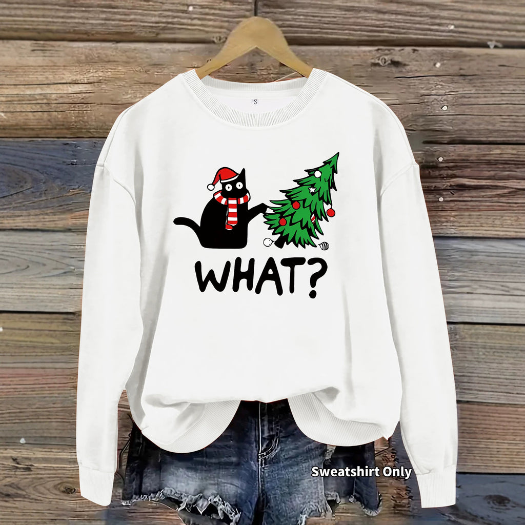 Round neck hoodie for women