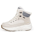 Fashion Style Type of Footwear  Winter Outdoor Mid-Cut Fleece Lined Snow Boots with Height Increase Warm Men's Cotton Shoes &amp Women's Warm Walking Shoes