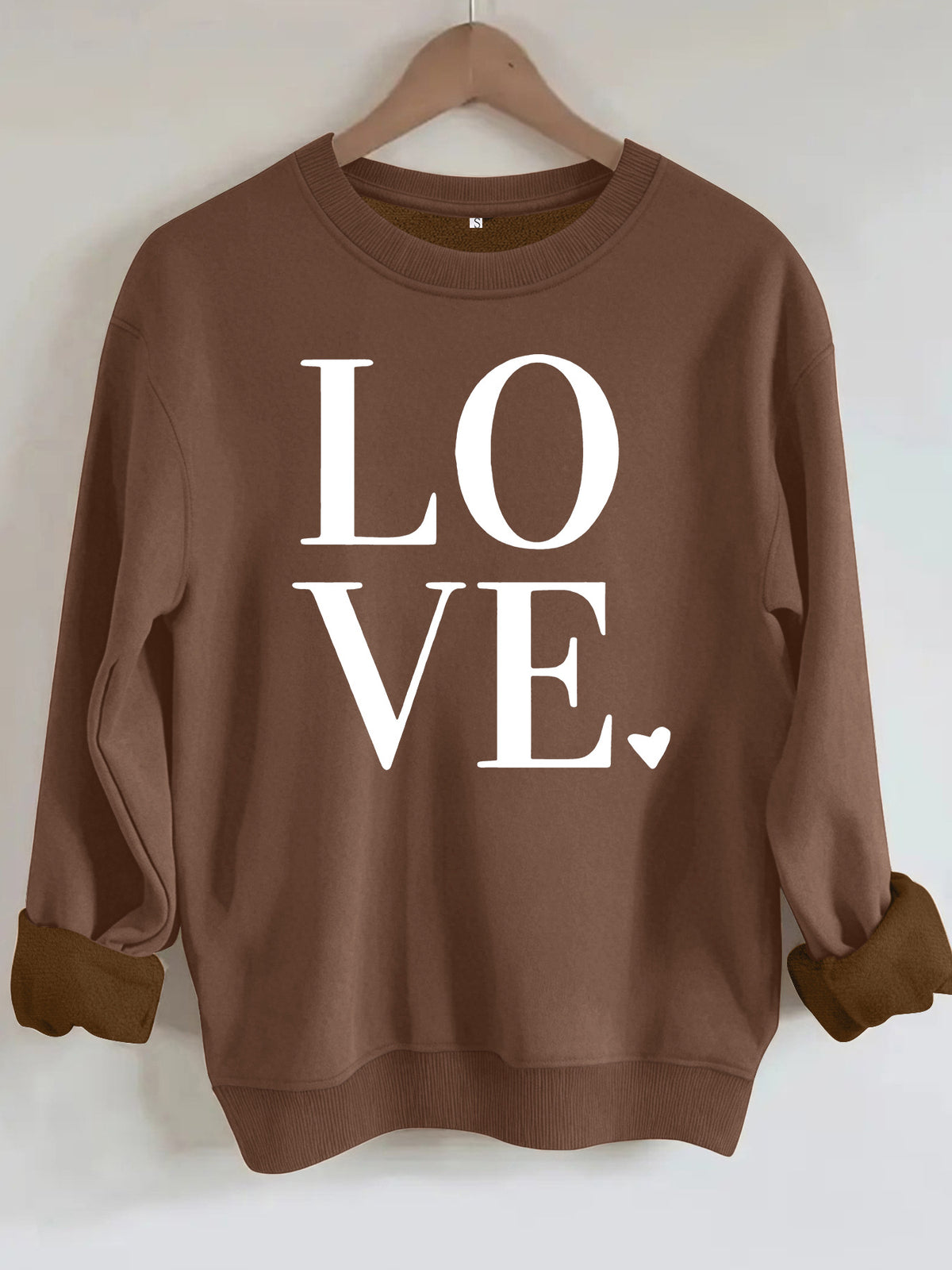 Bottom long sleeved fleece hoodie