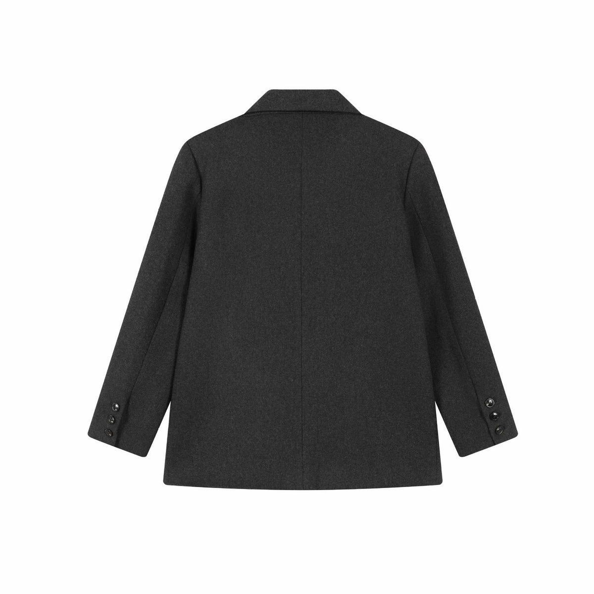 Solid Color Lapel Oversized Men's Blazer