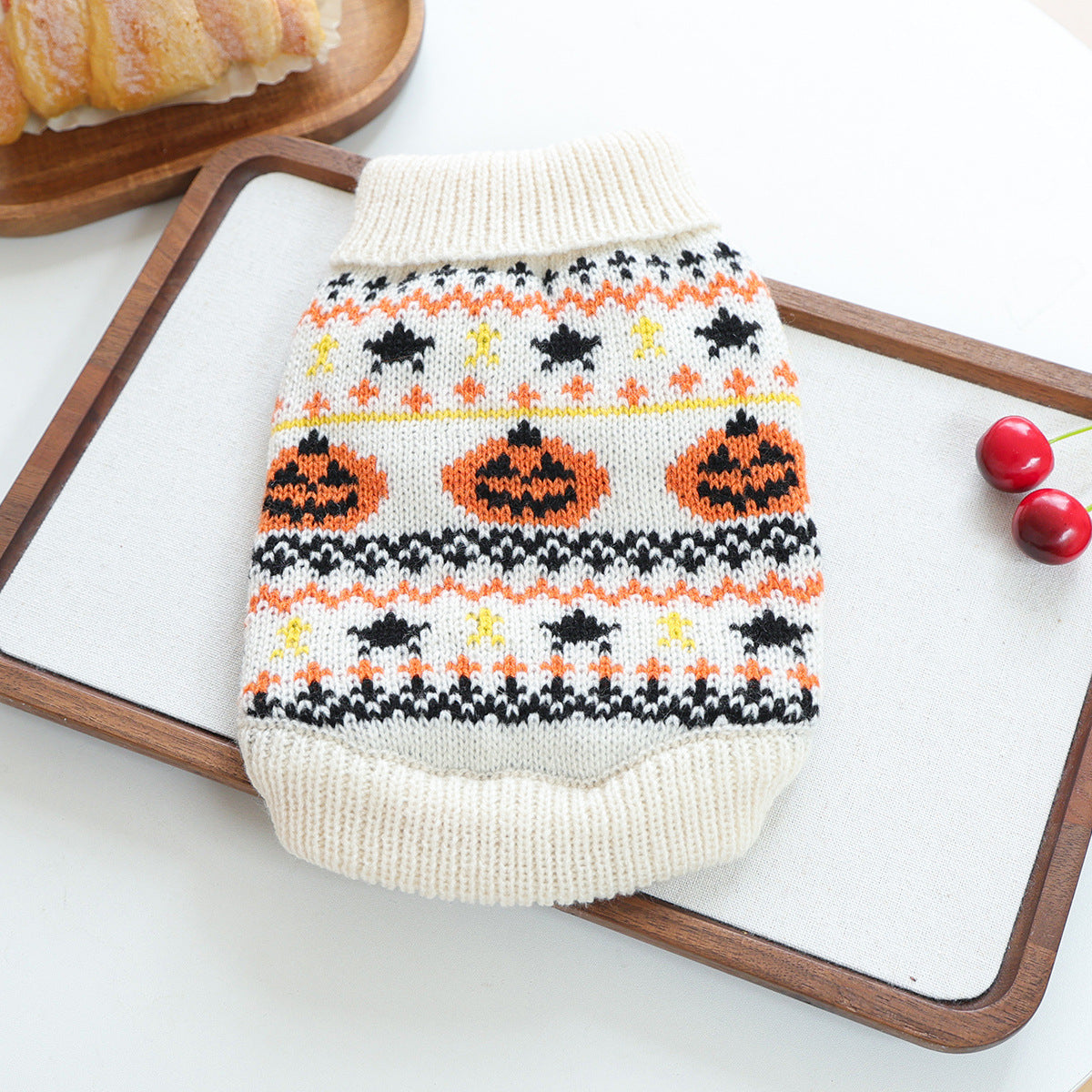 PETCIRCLE Christmas Holiday Knit Sweater Dress for Dogs and Cats Autumn Winter Pet Collection