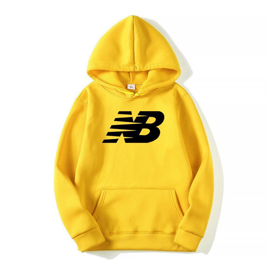 Unisex Hoodie Casual Fleece Printed Hooded Sweatshirt Sportswear