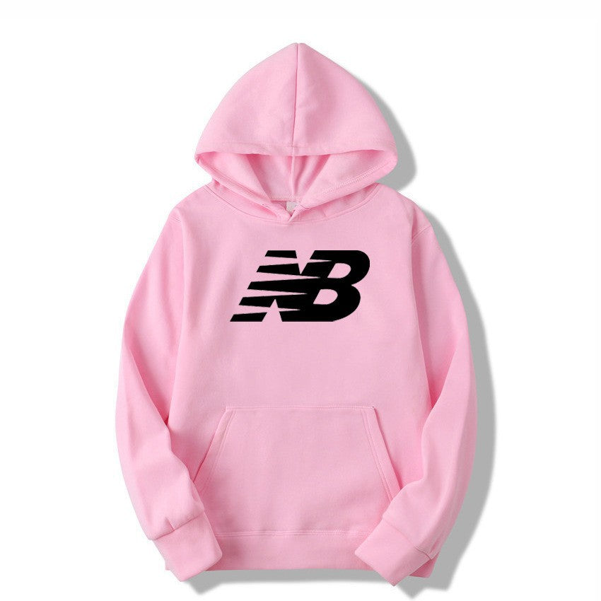 Unisex Hoodie Casual Fleece Printed Hooded Sweatshirt Sportswear