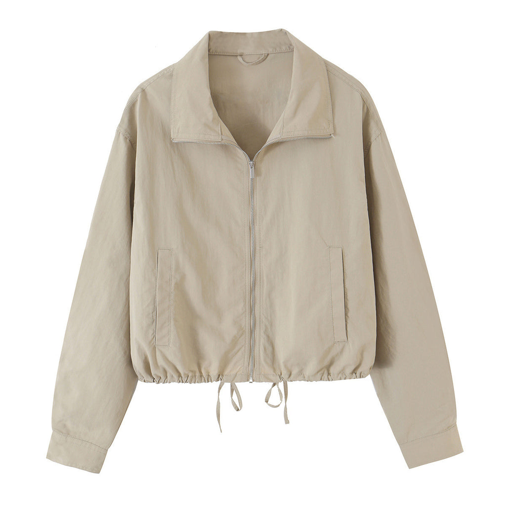 Collar zipper jacket