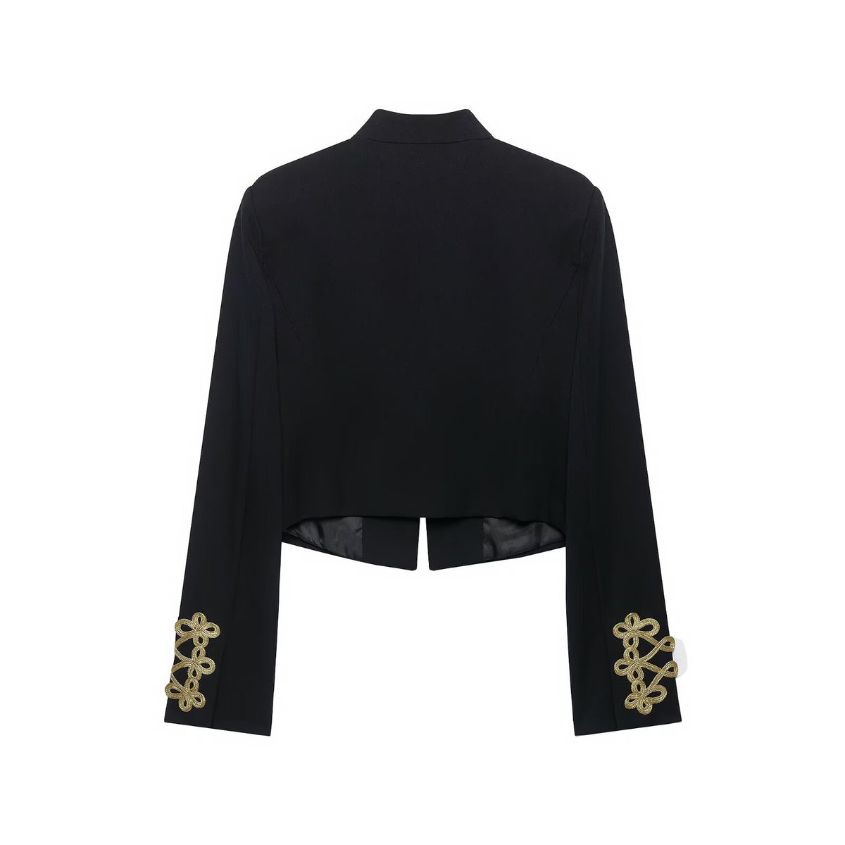 Rope knot long sleeved jacket