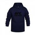 Trendy UFC Letter Print Casual Hoodie for Men, Long Sleeve,Sweatshirt