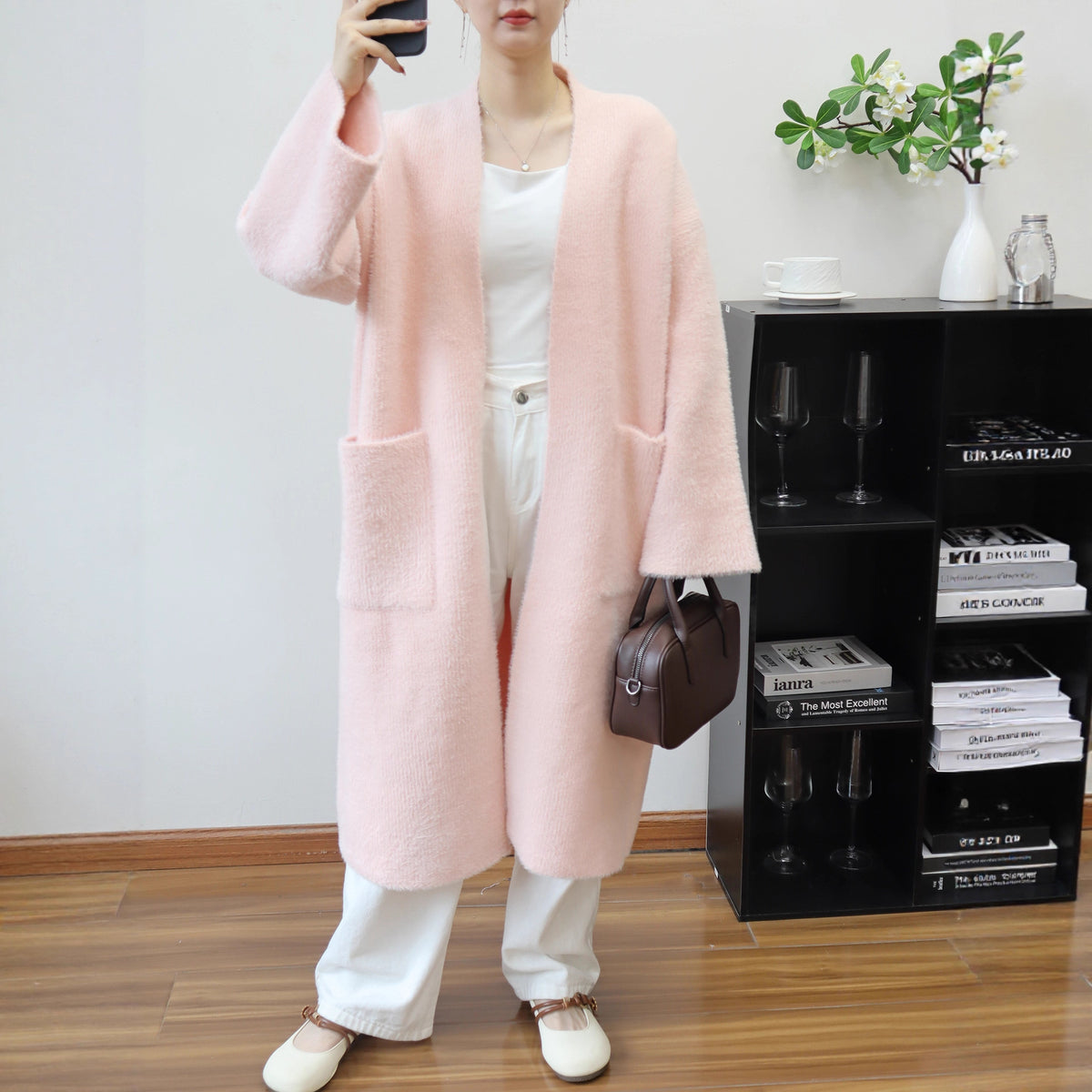 Long loose sweater