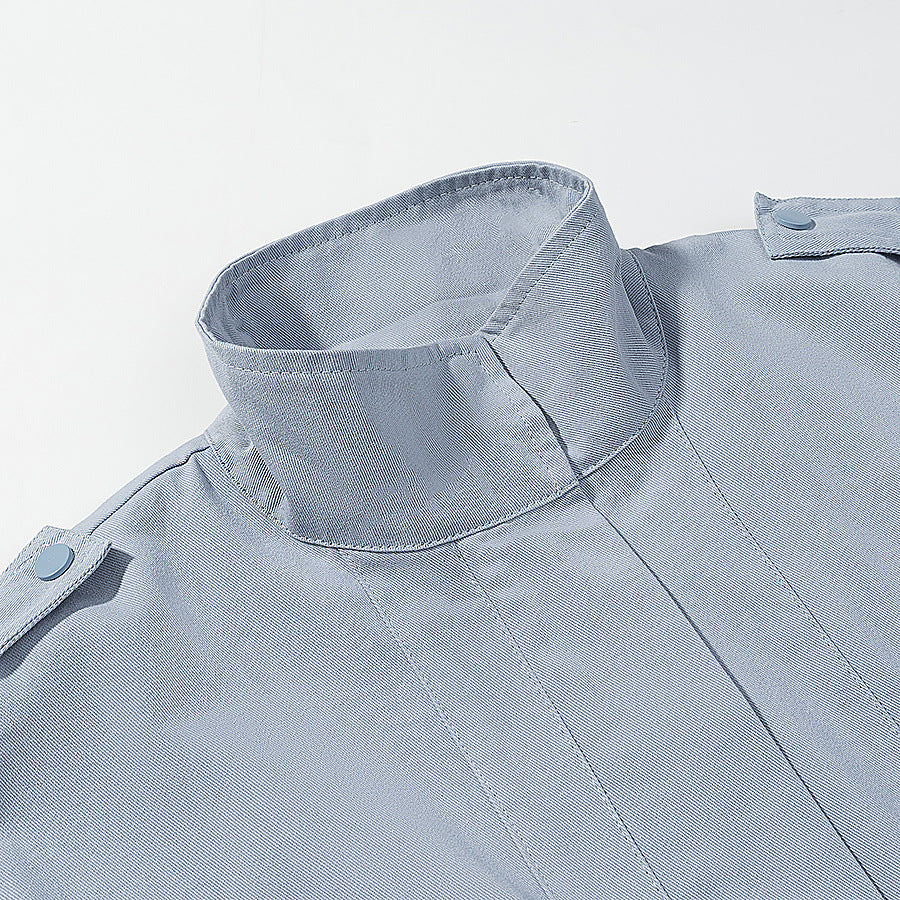 Long sleeved waist cinching jacket
