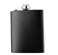Customized, shipped within 48 hours Matte Stainless Steel Slim Flask, Portable Outdoor Pocket Liquor Bottle, Flat Alcohol Container for Camping