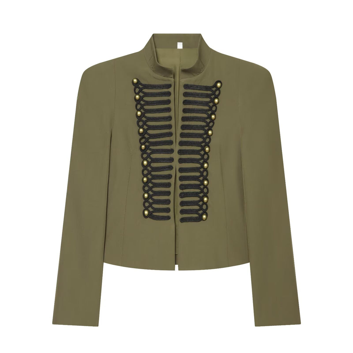 Versatile slim fit suit jacket with shoulder pads