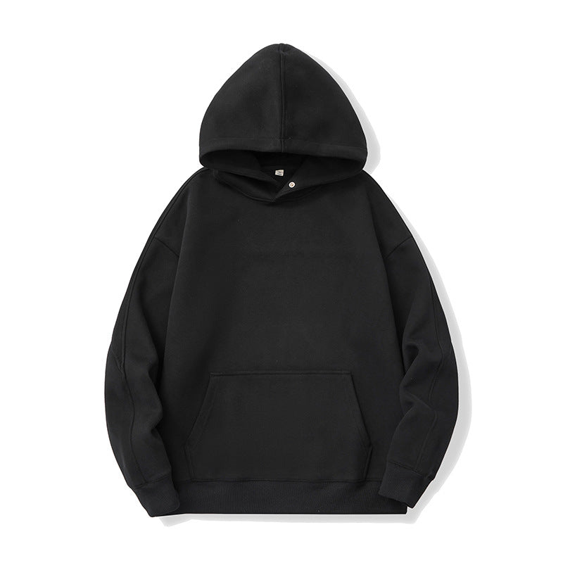 Men's Heavyweight Pullover Hooded Sweatshirt Relaxed Fit Casual Top