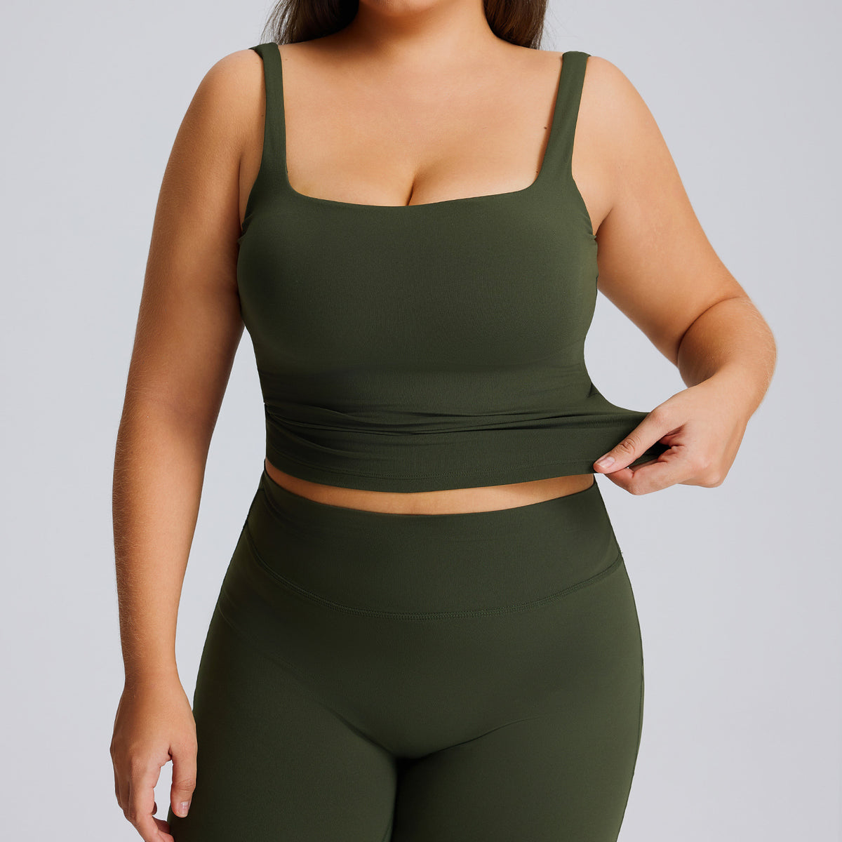 Straight yoga suit set sportswear women's outdoor running fitness suit set