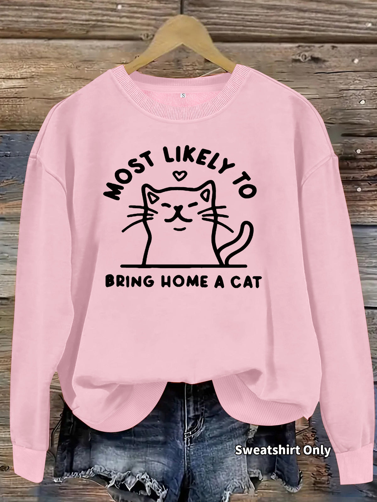 Long sleeved fleece hoodie