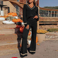 Long Sleeve Color Block Pants