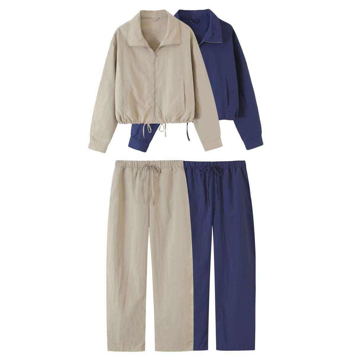 Collar zipper jacket