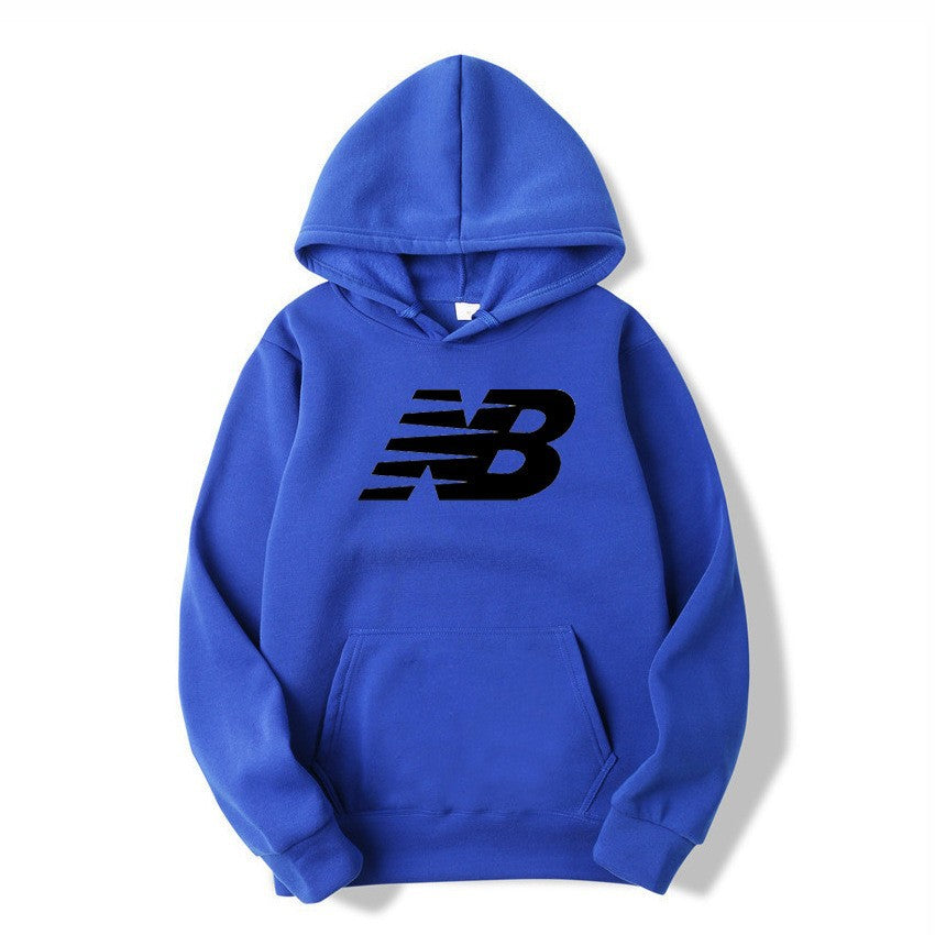 Unisex Hoodie Casual Fleece Printed Hooded Sweatshirt Sportswear