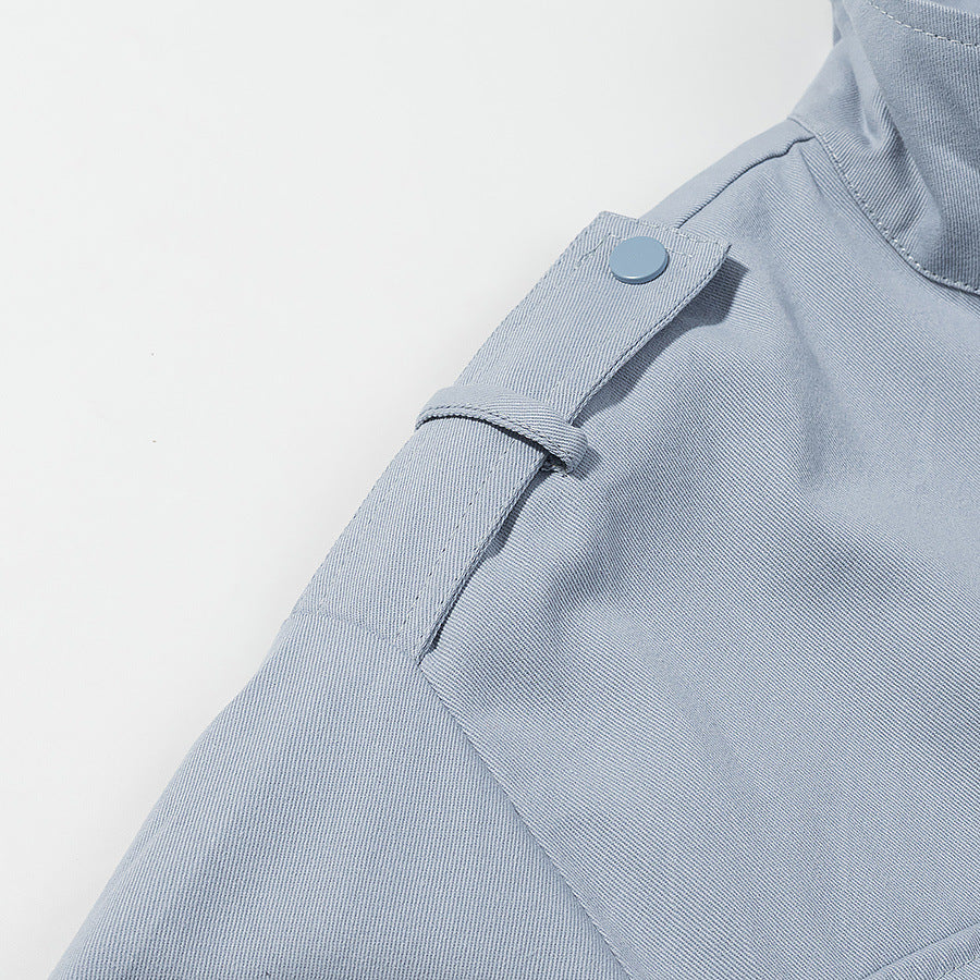 Long sleeved waist cinching jacket