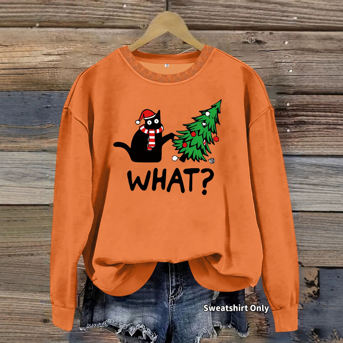 Round neck hoodie for women