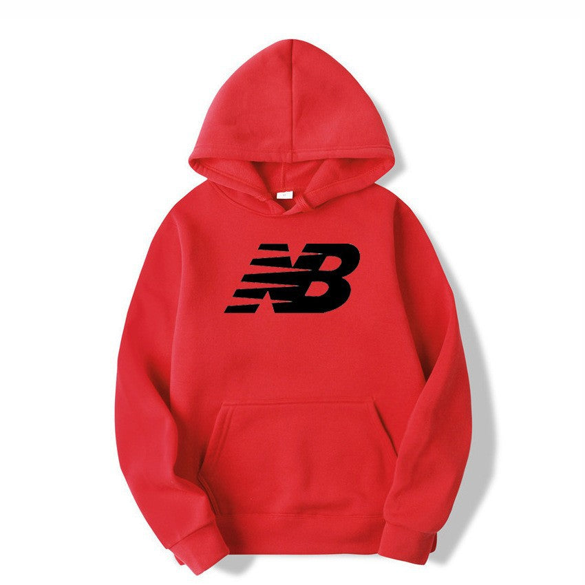 Unisex Hoodie Casual Fleece Printed Hooded Sweatshirt Sportswear