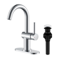 Stainless steel hot and cold basin faucet, bathroom wash basin faucet, two in and one out