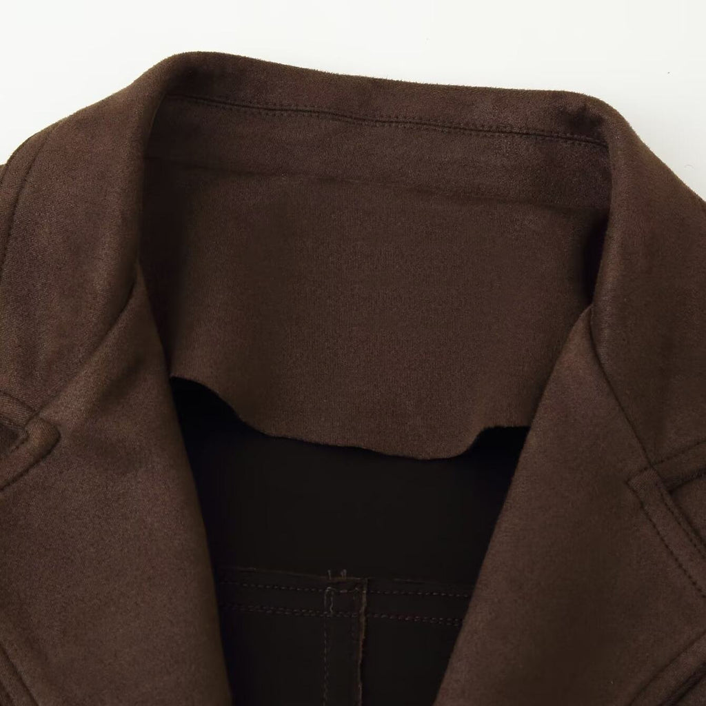 Collar waistband jacket