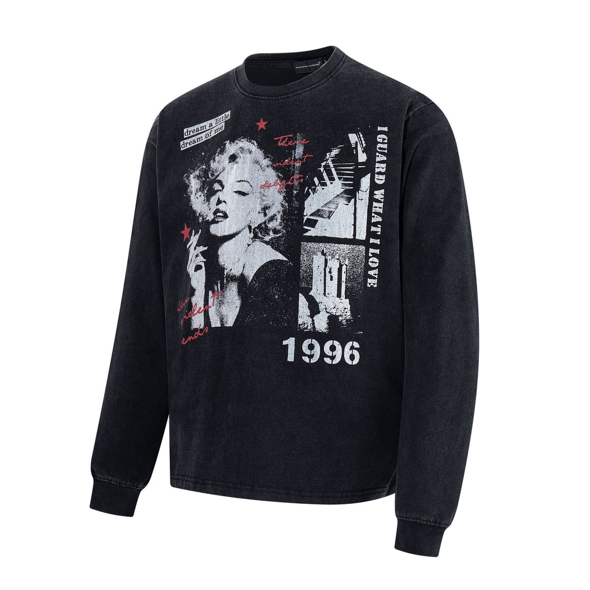 Marilyn Monroe printed vintage long sleeved t-shirt