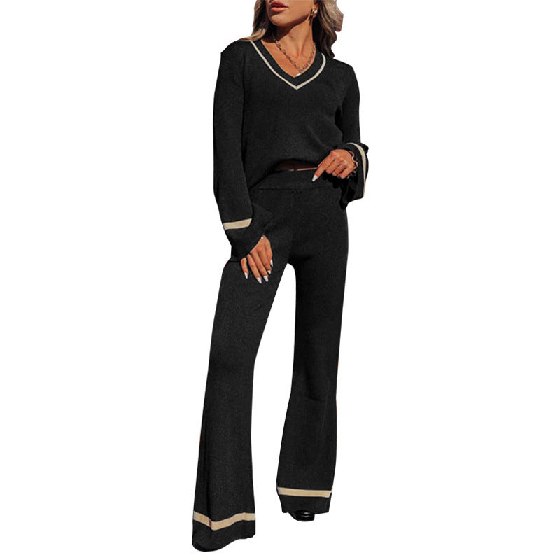 Long Sleeve Color Block Pants