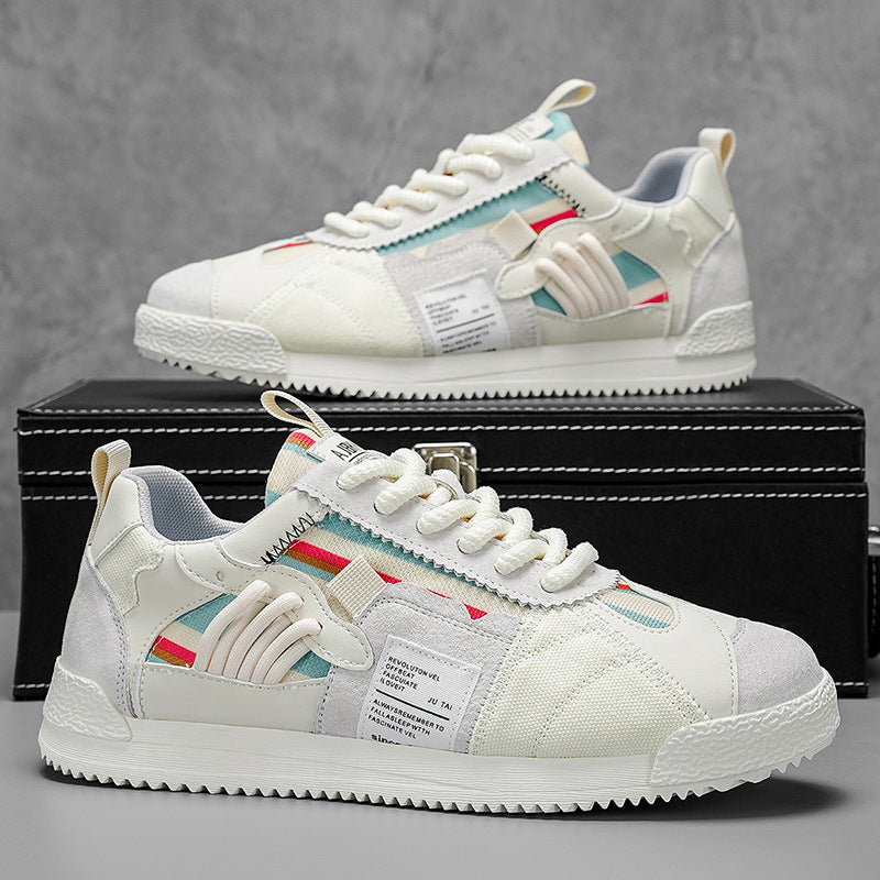 Thin Multi-Dopamine Agan Shoes Men's Mesh Breathable Fashion Versatile Casual Sports Sneakers