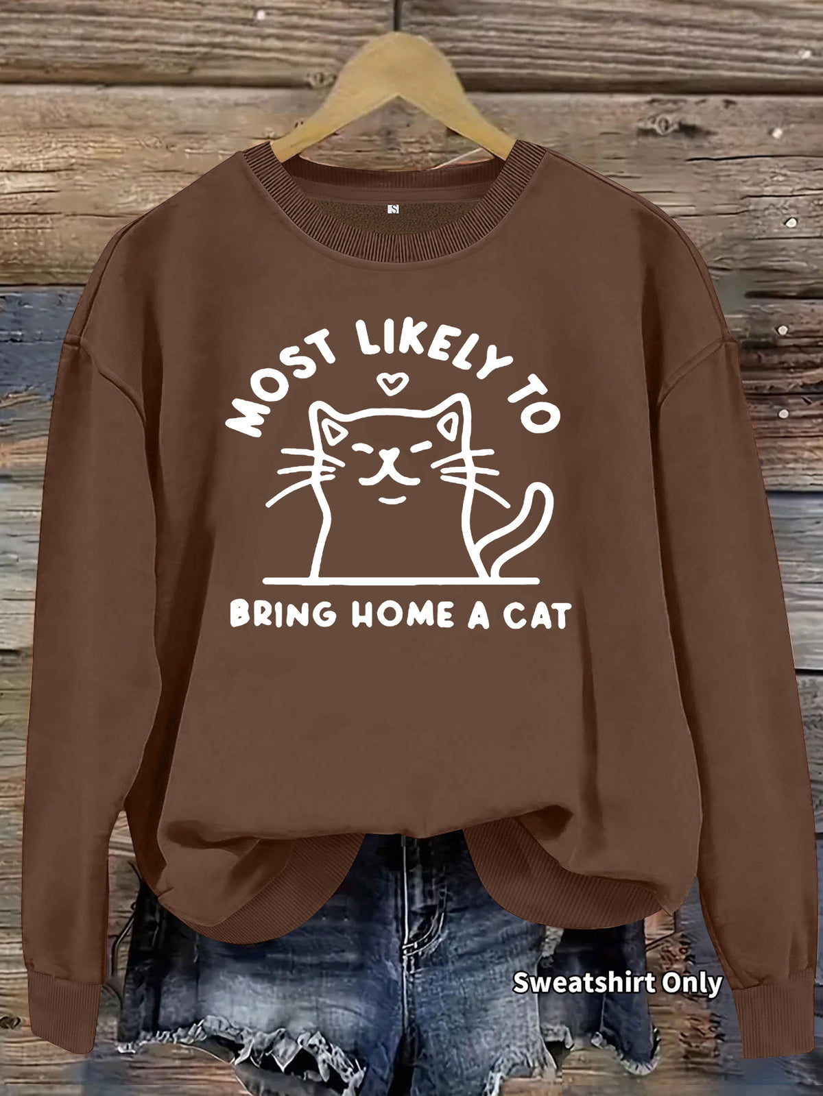 Long sleeved fleece hoodie
