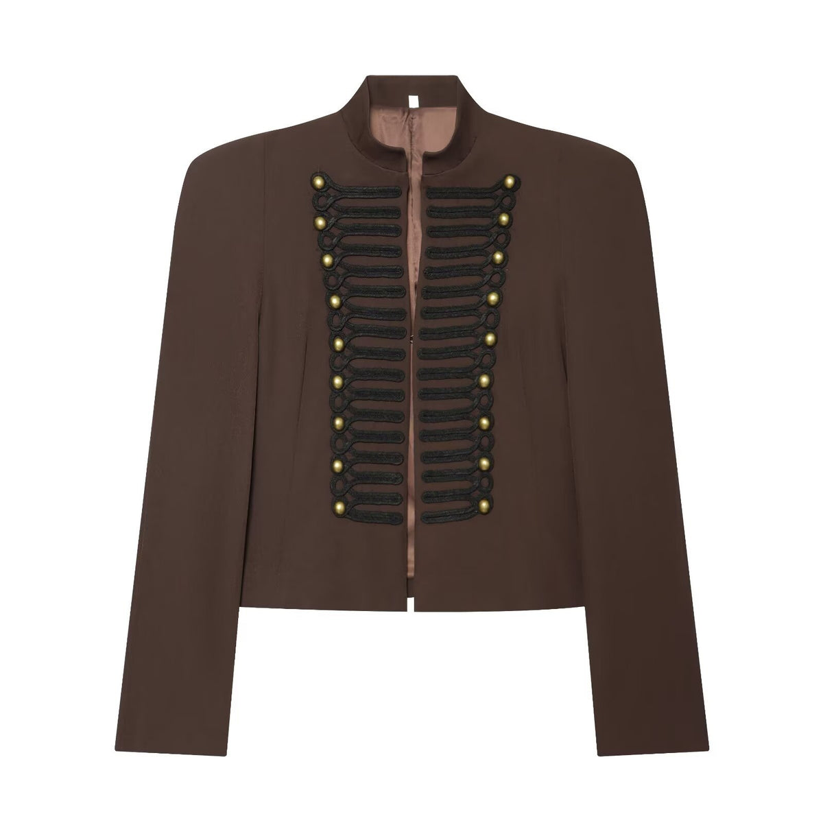 Versatile slim fit suit jacket with shoulder pads