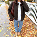 Solid Color Knit Long Sleeve Open Front Loose Sweater Jacket