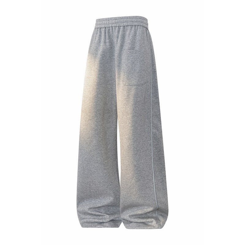 Casual Loose Color-blocked Patchwork Pants Men  Trendy HighTrousers