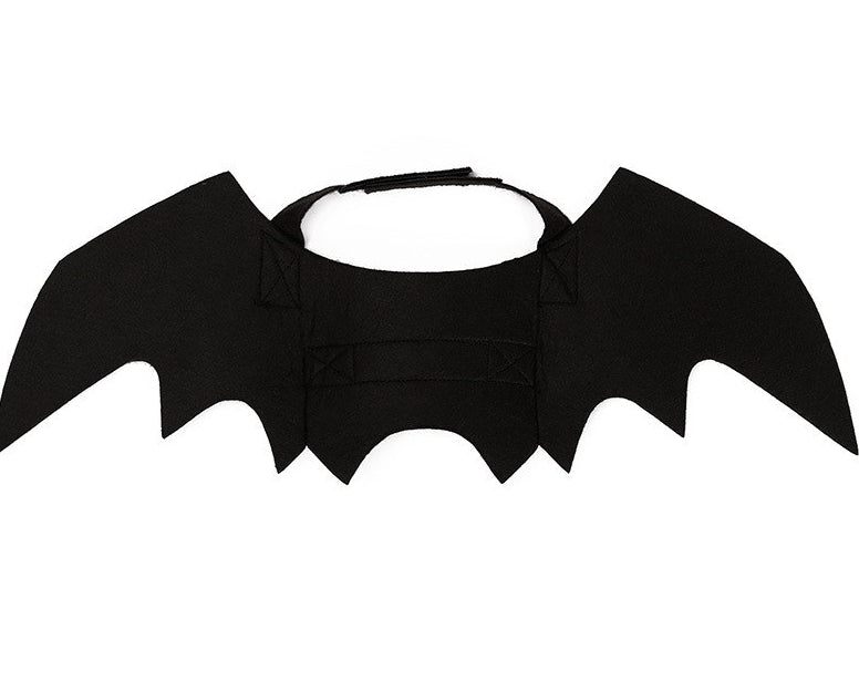 Cute Felt Bat Wings Halloween Costume Accessory for Small Dogs and Cats, Funny Pet Toy