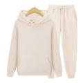 Men's Solid Color Thickened Hoodie Sweatshirt Casual Pullover Unisex Top