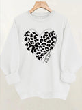 Round neck fleece hoodie