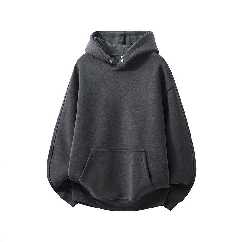 Men's Heavyweight Pullover Hooded Sweatshirt Relaxed Fit Casual Top