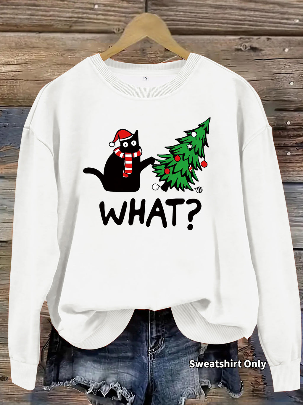 Round neck hoodie for women
